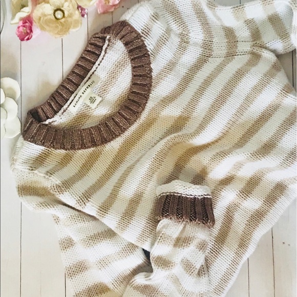 🦋🦋🦋BANANA REPUBLIC STRIPED SWEATER ❄️ - Picture 2 of 3